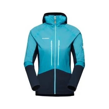 Mammut Eiger Nordwand ML Hybrid Hooded Jacket Women sky-night modrá L