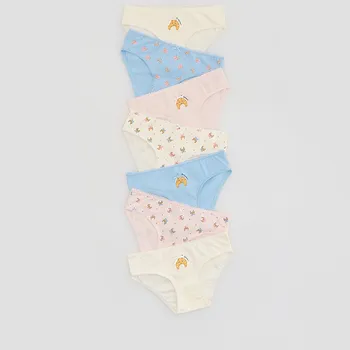 Dětská móda Reserved - Sada 7&nbsp;kalhotek s&nbsp;vysokým podílem bavlny - vícebarevná - 893IH-MLC - 893IH-MLC-U12