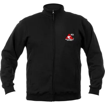 ACI mikina černá na zip 280 g, vel. XL