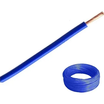 Auto elektroinstalace vodič CYA 1,5 modrý/100m