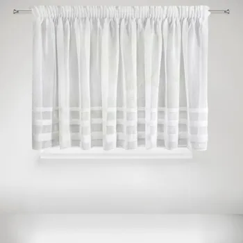Povlečení Hotová záclona EFIL bílá - s tunelem