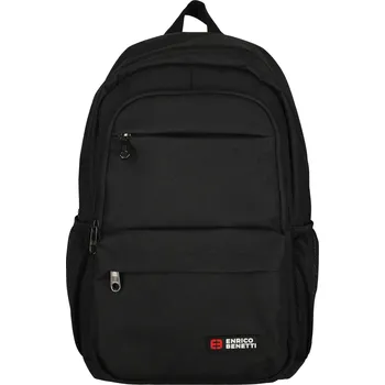 Školní batoh Enrico Benetti Hamburg 15" Notebook Backpack Black 23l