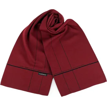 Šála Pánská šála 30x170 cm, střední, 28 bordó sv.