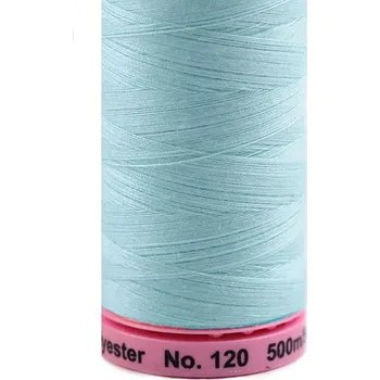 Nit Polyesterové nitě návin 500 m Aspo Amann, střední, 0020 Aqua Haze