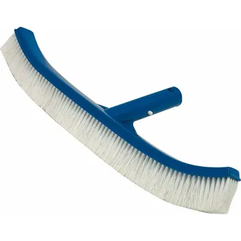 Kartáč na stěny bazénu - zakřivený