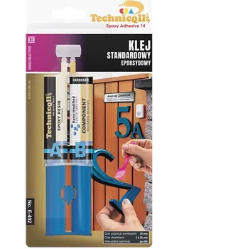 Průmyslové lepidlo Technicqll Lepidlo epoxidové standard 2x12ml