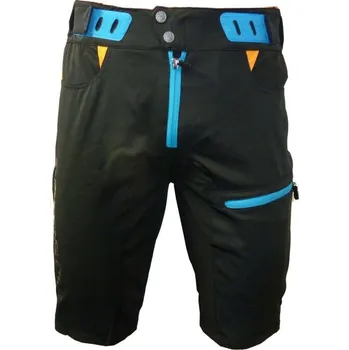 cyklistický dres Kraťasy pánské HAVEN SINGLETRAIL HMS černo/modré L