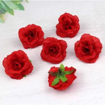 Party dekorace Dortisimo Nejedlá dekorace Růže červené (2 ks)