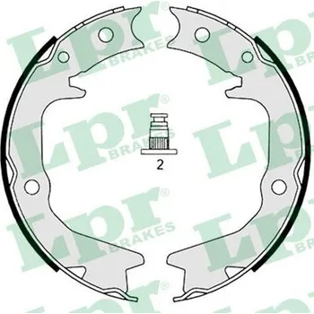 Brzdová čelist Sada brzdových čelistí, parkovací brzda LPR 08920