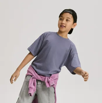 Chlapecké tričko Reserved - Tričko s potiskem - levandulová - 918HR-04X - 918HR-04X-146