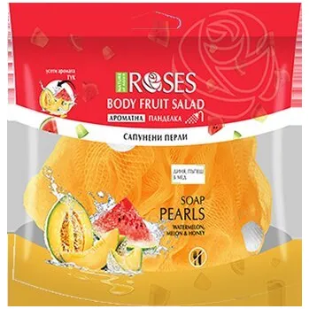 Nestandardní parfém Agiva Cosmetics Nature of Agiva 2v1 Mycí houbička s mýdlem s vůní medu a melounu