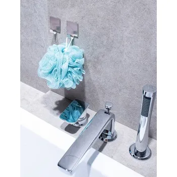 Držák na ručník Koupelnový věšák SQUARE (1453) HOPA