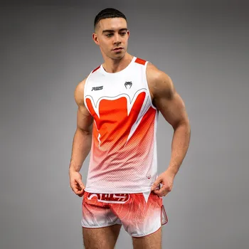 Pánské tílko Pánské funkční Dry Tech tílko Venum x RWS 2.0 - White/Red Velikost: XL