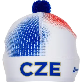 Čepice Alpine Pro EFFORTE BÍLÁ Funkční čepice z olympijské kolekce Francie 2024 M