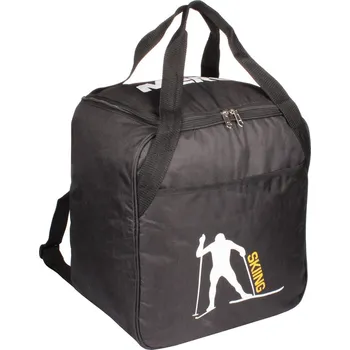 Lyžování Ski Rucksack taška na helmu a lyžáky černá balení 1 ks