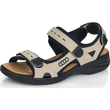 Dámské sandále Dámské sandály RIEKER 64582-60 béžová S6 36