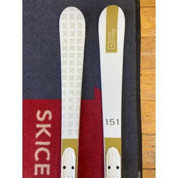 Sjezdové lyže ONEMORE SKI ALFAORO + SPEEDSYSTEM VSS311 WHITE Délka lyží: 151 cm