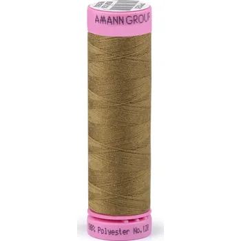 Nit Polyesterové nitě návin 100 m Aspo Amann, střední, 0464 Antique Bronze