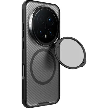 Pouzdro na mobilní telefon Zadní kryt Nillkin CamShield Prop Magnetic pro Honor Magic8 Pro, transparentní černá