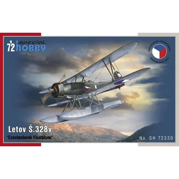 Plastikový model 1:72 Letov Š.328v „Czechoslovak Floatplane“