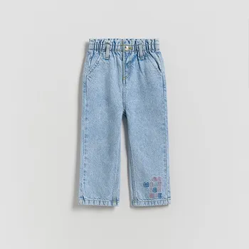 Dětská móda Reserved - Baggy džíny - modrá - 839HN-50J - 839HN-50J-98