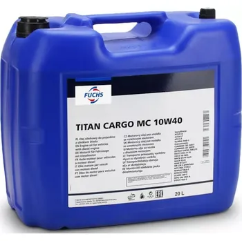 Motorový olej MOTOROVÝ OLEJ FUCHS 10W-40 TITAN CARGO MC 20L