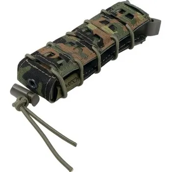 Sumka MOLLE otevřená pro zásobník SMG - Flecktarn, Novritsch