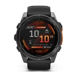 Garmin fenix 8 51 mm AMOLED - Slate Gray / Black Silicone Band + Topo Czech PRO voucher (010-02905-00)