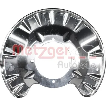 Brzdový systém Ochranný plech proti rozstřikování, brzdový kotouč METZGER 6115602