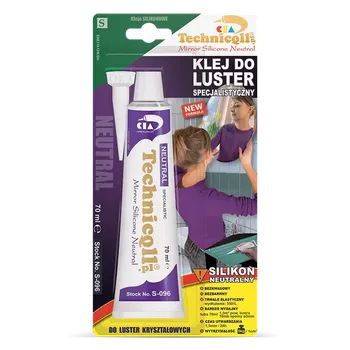 stavební silikon Technicqll Silikon na zrcadla 70ml