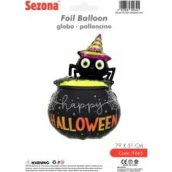 Balónek Balon Halloween Kocioł 79x51cm