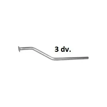 Střední díl výfuku Výfuk - střední trubka výfuku HONDA Civic VII (00-06) 1.4i 16V, HONDA Civic VII (00-06) 1.6i 16V (09.112)