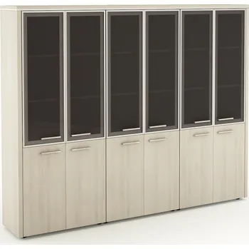 Nábytek Skříňová sestava Top Office č.9 Barva: Akát světlý + doprava ZDARMA