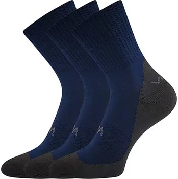 Dámské ponožky VoXX® Barefootan froté Unisex ponožky - 3 páry BM000005126300100716 tmavě modrá 39-42 (26-28)