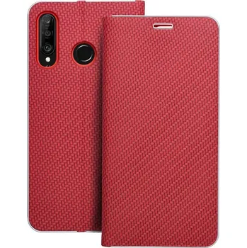 Pouzdro na mobilní telefon HUAWEI – ochranné pouzdro Forcell Carbon, červené