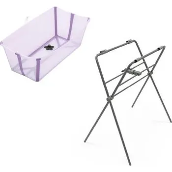 koupací vanička Stokke Flexi Bath Vanička + Stojan na vaničku - Lavender