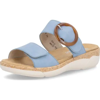 Dámské pantofle Rieker Dámské nazouváky REMONTE R6858-10 modrá S6 44