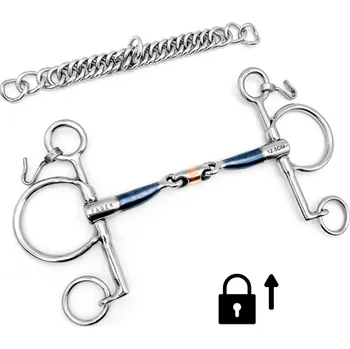 Udidlo pro koně Udidlo Baby Pelham dvakrát lomené Sweet Iron Mattias Fager 14,5 cm