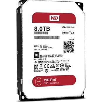 Interní pevný disk WD Red Pro 10TB, SATA 6Gb/s 256MB Cache Internal 3.5Inch 24x7 7200rpm SOHO NAS systems 1-24 Bay Bulk WD102KFBX