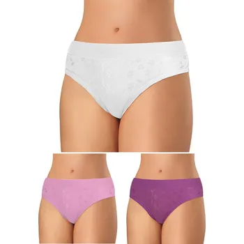 Dámské spodní prádlo Andrie PS 1101C 2XL 3ks dámské kalhotky