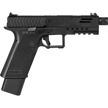 Airsoftová zbraň Airsoftová pistole SSP28 - černá, CNC dělený závěr, GBB, Novritsch