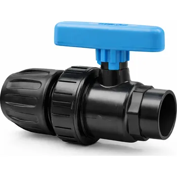 Vodovodní kohout TECNO PLASTIC PP kulový kohout - svěrný spoj x vnitřní závit 25 x 3/4"