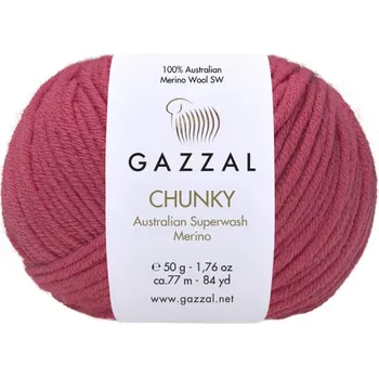 Příze Příze Gazzal Chunky 157 suchá růže