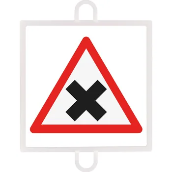 Ruční pumpa SOFTEE Varovný dopravní panel č. 3 – křižovatka ČERVENÁ