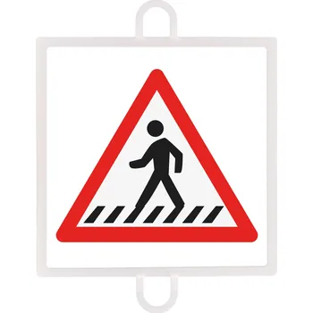 Ruční pumpa SOFTEE SOFTEE dopravní značka Nebezpečí č. 2 (Peelnes) — 2 ks ČERVENÁ