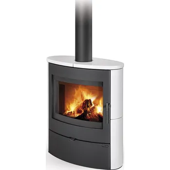 Krbová kamna ROMOTOP NAVIA krbová kamna 3,6-9,2 kW, steel