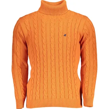 Pánský svetr Pánský oranžový rolák U.S. GRAND oranžová 3361845