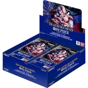 Sběratelská karetní hra Bandai One Piece - OP14 The Azure Sea’s Seven Booster Box (24 boosterů)