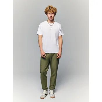 Pánské kalhoty Kalhoty joggers - XXL STANDARD - House - hnědozelená - 875GL-78X