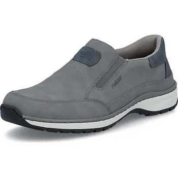 Pánské mokasíny Pánské mokasíny RIEKER 03365-42 šedá S6 42